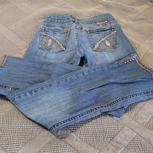 Cowgirl Tuff boot cut Gypsy copper jeans